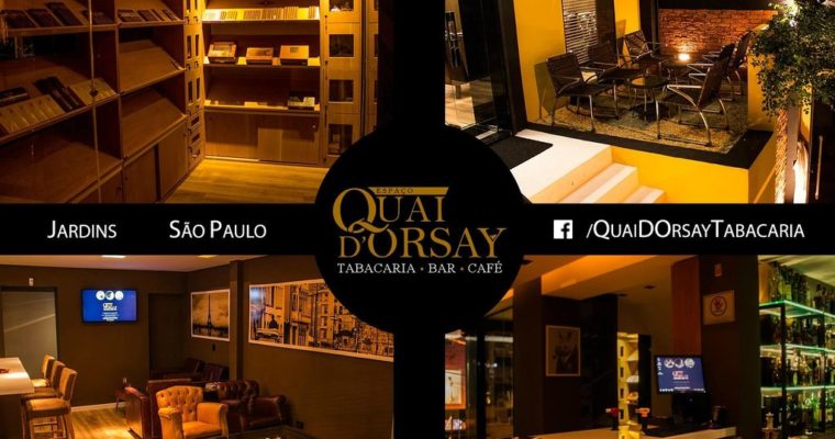 Onde Fumar? [SÃO PAULO – SP] – Espaço Quai D’Orsay – Tabacaria | Bar | Café
