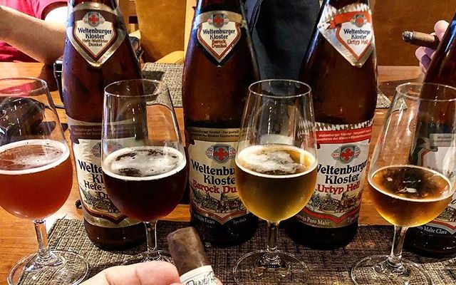 Degustação de cervejas “Weltenburguer”, harmonizado com “Drew State Dirty Rat”
