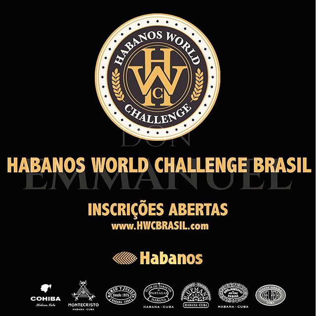 Habanos World Challenge Brasil – Competição de destaque do “Festival Del Habano” terá sua primeira edição no Brasil
