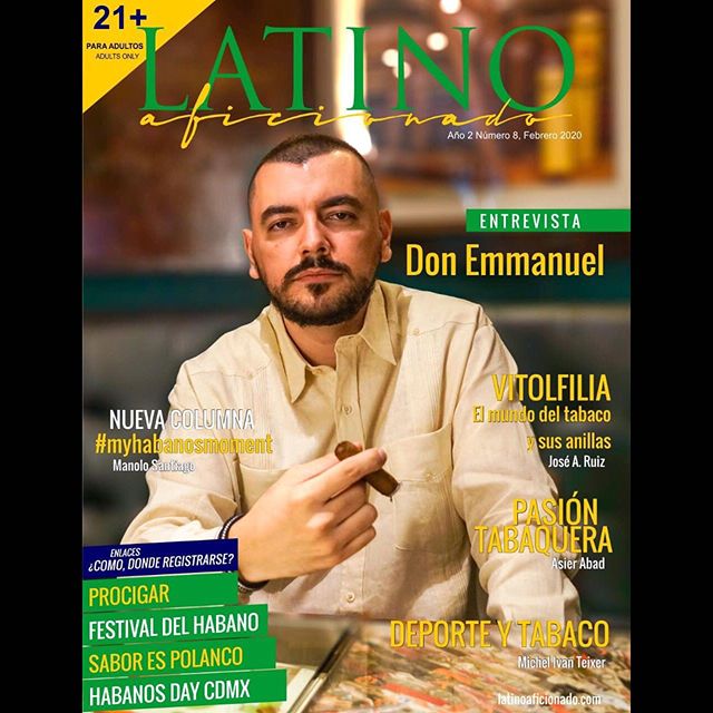 Acaba de sair a edição de número 8 da revista “Latino Aficionado”, e desta vez, tive a imensa honra de estar na capa e conceder uma entrevista incrível
