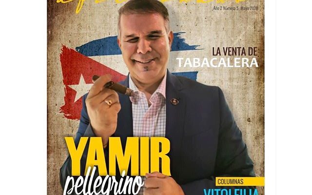 Acabou de sair a nova edição da revista “Latino Aficionado”, e desta vez, traz na capa meu mestre Yamir Pellegrino