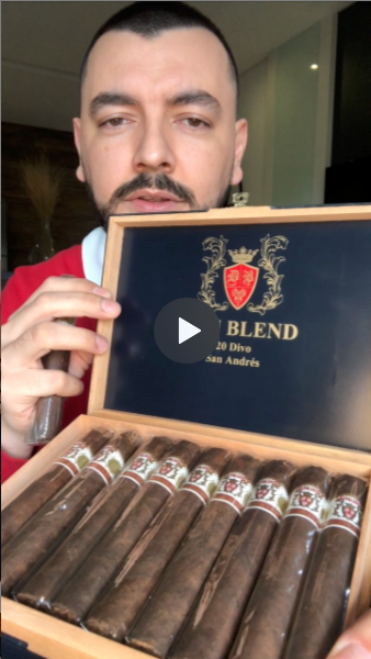 Vídeo : Unboxing e Review do Charuto Don Blend Divo San Andres