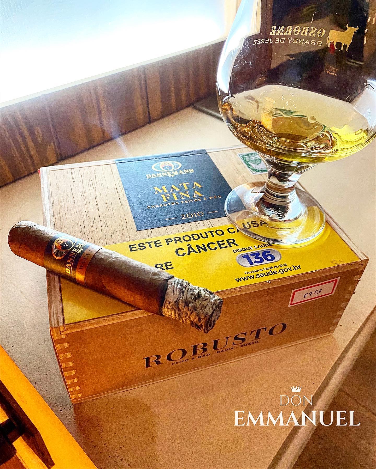 Finalizando mais uma turma de International Cigar Sommelier com um dos melhores charutos brasileiros : Dannemann