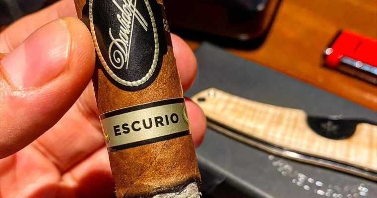 Davidoff Escurio é uma prova de que o tabaco brasileiro realmente é muito valorizado fora do Brasil
