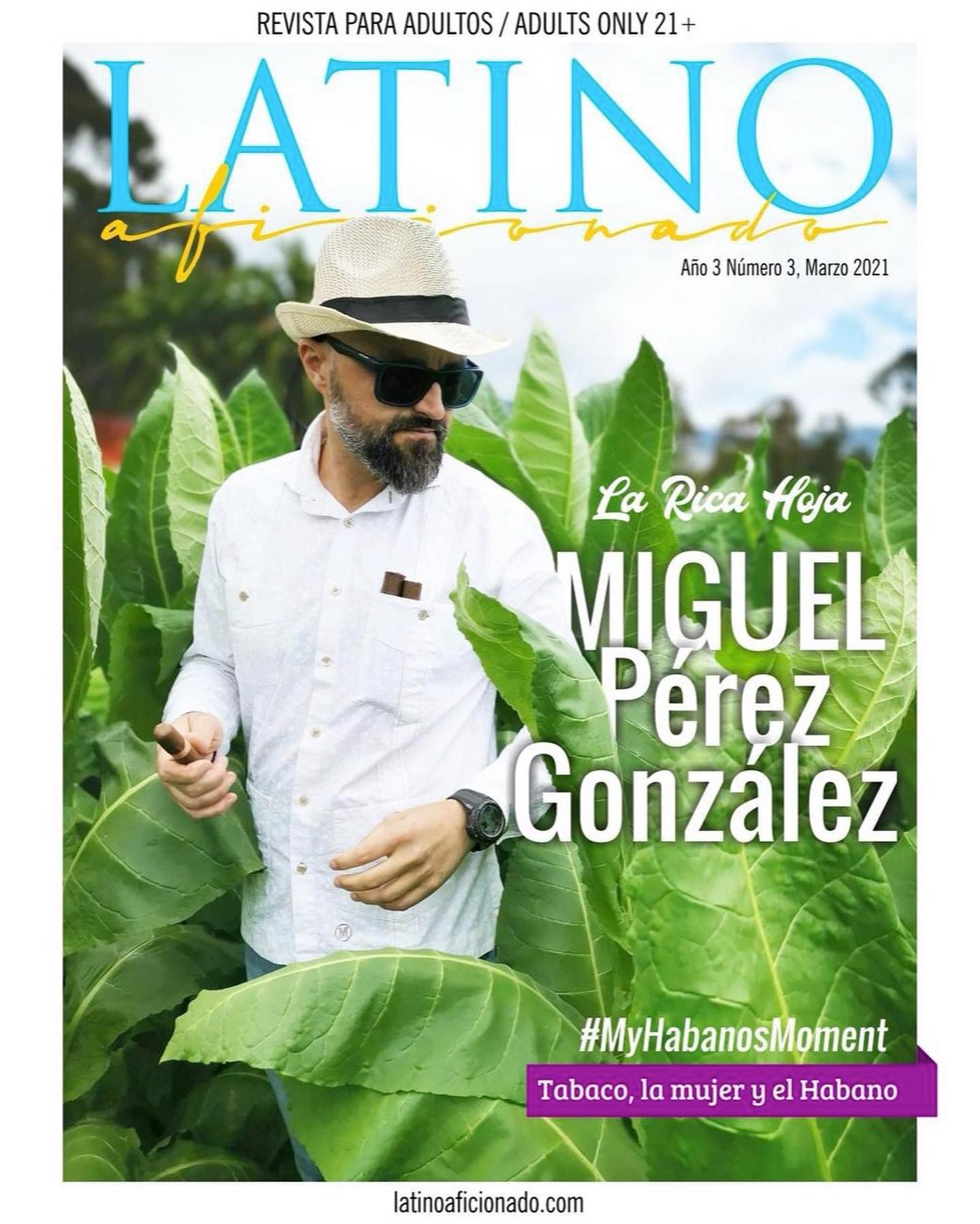 Acabou de sair a nova edição da revista “Latino Aficionado”, e desta vez, escrevi uma matéria/entrevista especial com Miguel Macías, o diretor da maior associação de ensino sobre tabaco no mundo, a IACS