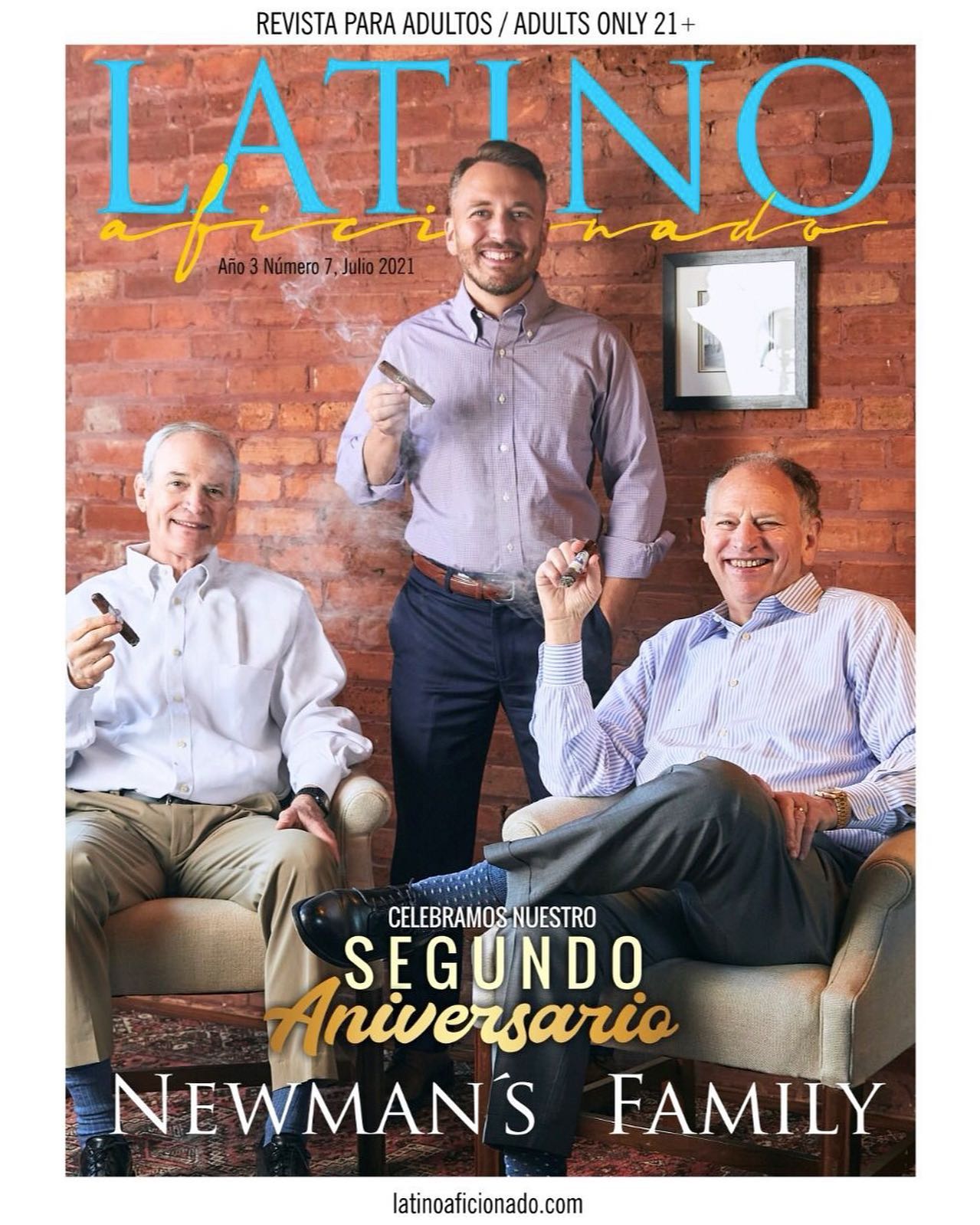 Acabou de sair a nova edição da revista “Latino Aficionado”, e desta vez, traz na capa a Família Newman’s, que abriram as portas da fábrica e concederam uma entrevista espetacular
