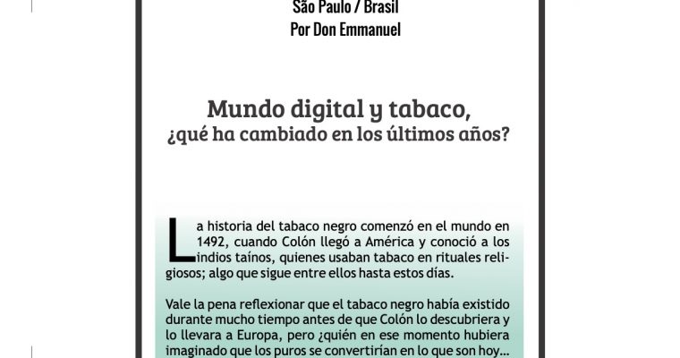 Mundo digital y tabaco, ¿qué ha cambiado en los últimos años?