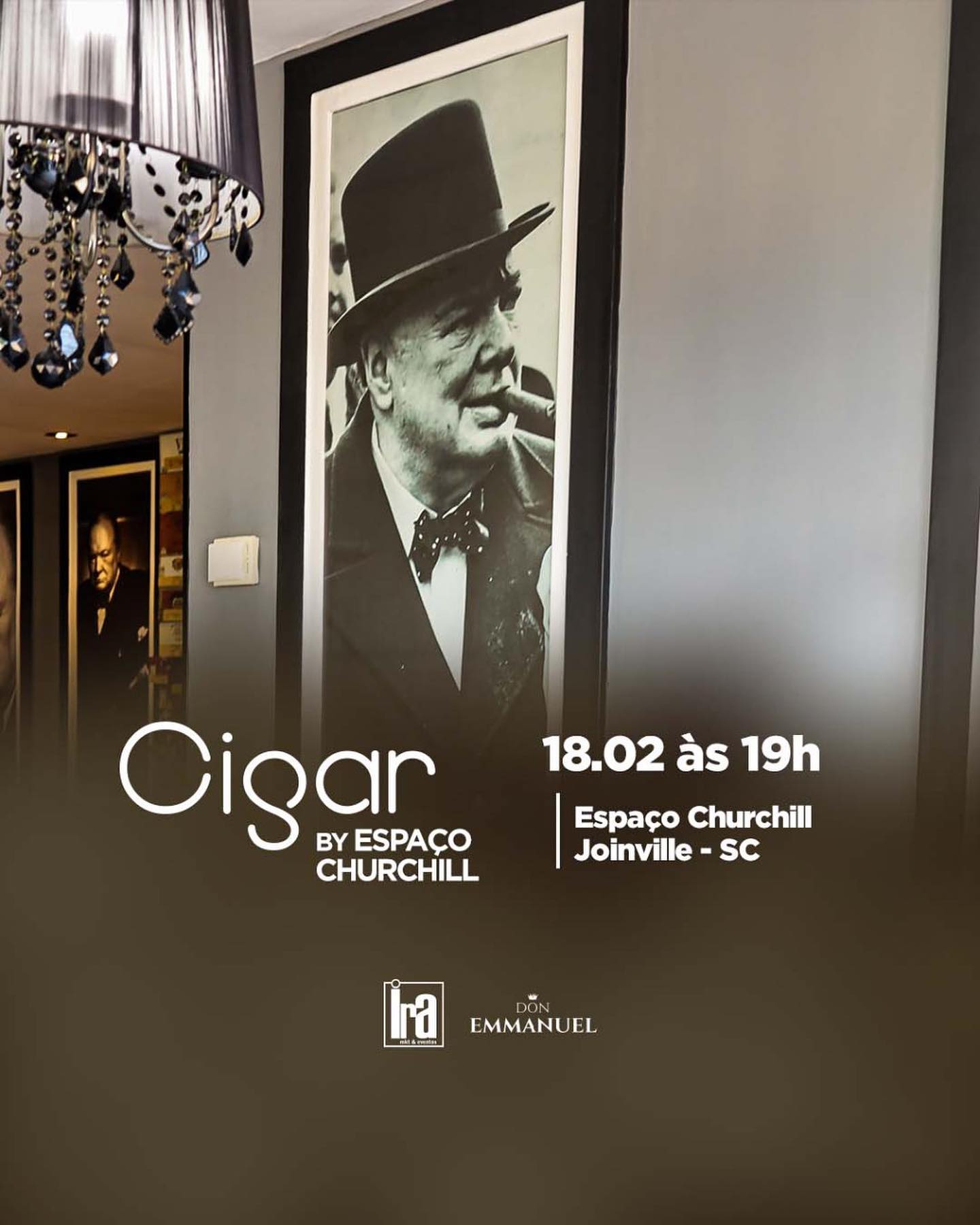 18/02 : Cigar by Espaço Churchill @ Joinville – SC